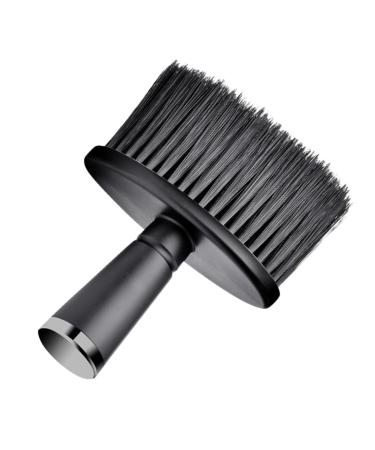 Ipetboom Hair Brush Barber Hair Remover Duster Beard Brush Hair Sweep Brush Hair Cutting Brush Neck Duster Brush Neck Brush Haircut Duster Shaving Brush Clean Hairdressing Tool 14x10cm Black