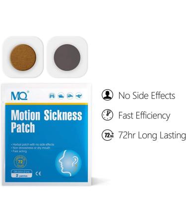 28ct Motion Sickness Patches with Bonus Wristbands for Travel by Car, Boat, Cruise, and Airplanes - Buy Online on GoSupps.com