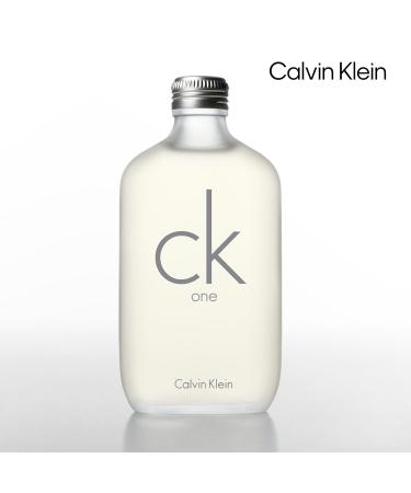 Calvin Klein CK One Eau de Toilette Citrus Unisex Fragrance With Notes of Green Tea Bergamot Cardamom Violet & Amber Luxury Unisex Perfumes Long Lasting Fragrance 1.6 fl oz. - Buy Online on GoSupps.com