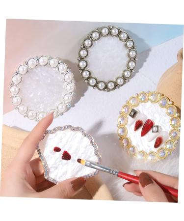  BIUDECO Resin Nail Art Palette Display Stand Mixing Tray for Nail Polish - Buy Online on GoSupps.com