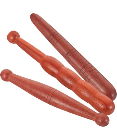 Gatuida 12 Stk Acupressure Massage Bars - Wooden Roller Foot Massager & Magic Wand Tool for Relaxation | International Shipping Available - Buy Online on GoSupps.com