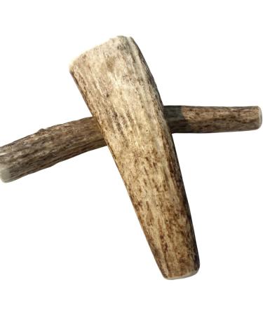 Elk Antler Dog Chews | ELK Antlers for Dogs | 100% Natural | for Aggressive Chewers | Naturally Shed Elk Antler | Keeps Dogs Busy | Small Medium Large (Split and Whole ELK Antlers) (2 Small Whole) - Buy Online on GoSupps.com