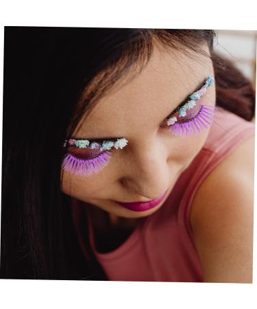 POPETPOP 3d Eyelashes Makeup Eyelashes Women False Eyelashes Artificial Eyelashes Lashes Lashes For Night Out - Buy Online on GoSupps.com
