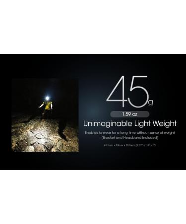 Nitecore NU25 400 UL Headlamp | 400 Lumen USB-C Rechargeable with Lumentac Organizer - Ideal for Backpacking, Camping, Running - Buy Online on GoSupps.com
