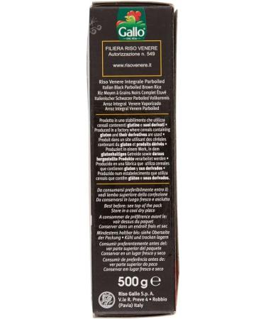 Riso Gallo Black Rice 500 g - Buy Online on GoSupps.com