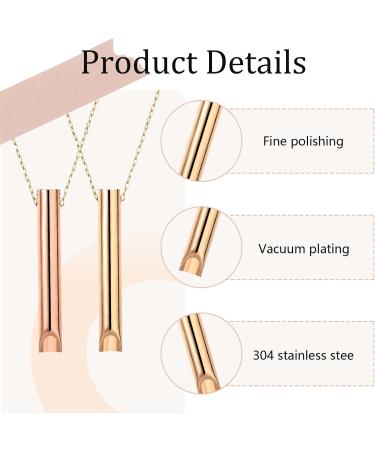 Kotkiddy Breathing Necklace - 2 Piece Stress Relief & Meditation Device for Mindful Breathing & Fear Relief - Buy Online on GoSupps.com