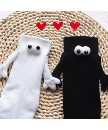 Hand in Hand Magnetic Socks | Magnetic Holding Hands Couple Socks - Buy Online on GoSupps.com