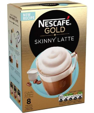 Nescaf Caf Menu Skinny Latte 19.5 g (Pack of 6 Total 48 Units) - Buy Online on GoSupps.com