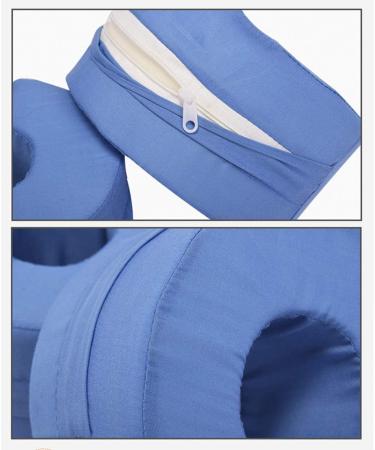 2PC Heel Protector Anti-Decubitus Pillow | Ekubitus Heel Cushion for Foot Rest & Hand Support - White (17x10cm) - Buy Online on GoSupps.com