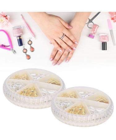 Buy Dekaim Nail Ornaments - XS Metal Nail Art Decorations for Stunning Nail Designs | International Shipping Available - Buy Online on GoSupps.com