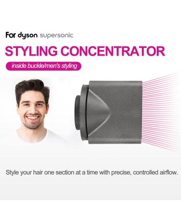 Buy Random Nozzle & Styling Concentrator for Dyson Supersonic Hair Dryer HD01-H 15 - International Shipping Available - Buy Online on GoSupps.com