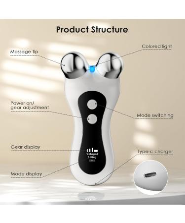 3-in-1 Face Sculpting Tool | Portable LED Neck & Face Massager | Ideal Women's Skin Care Solution - Buy Online on GoSupps.com
