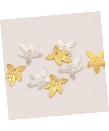 TOPBATHY 1500 Pcs Flowers for Hair Accessories Leaves Flatback Leaves Loose Bead Gold Locket Handmade Earrings Gold Hair Accessories Headdress Decor Accessories Faux Flowers Charm Hairpin Goldenx3pcs 1.5*1.1*02cmx3pcs - Buy Online on GoSupps.com