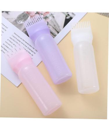 4pi ces Flacon Applicateur Peigne Pour Racines Cheveux Bouteille Pour Coloration Soins Usage Domestique Salon - Buy Online on GoSupps.com
