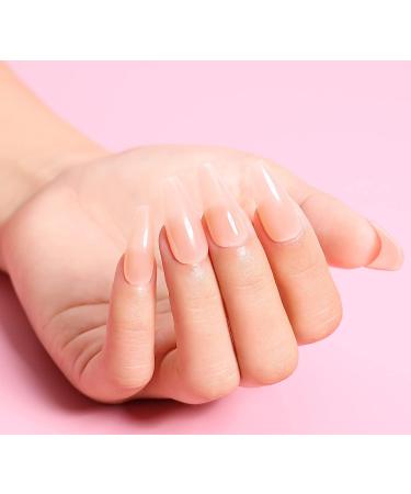 AIMEILI 8-in-1 Builder Base Gel Sheer Color Nail Polish - Long Lasting Salon-Quality Manicure & Pedicure at Home - (163) 10ml - Buy Online on GoSupps.com