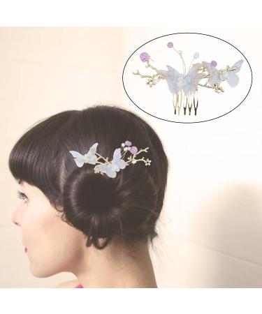 Chinese Style Hair Sticks with Pearl Tassel - Traditional Classical Hair Accessories for Women - Buy Online on GoSupps.com
