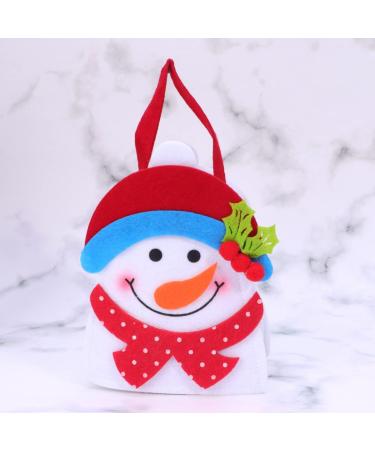 STOBAZA Winter Party Bag Candy Bags Ornament Handbags Santa Claus Candy Bag Christmas Candy Pouch Felt Child Cartoon - Buy Online on GoSupps.com
