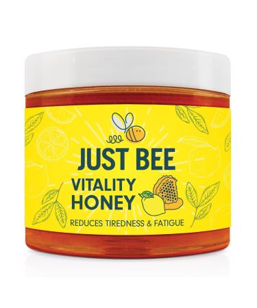 Vitality Honey with Ginseng Lemon Extract & Vitamins B1-B12 for Tiredness & Fatigue (260g)