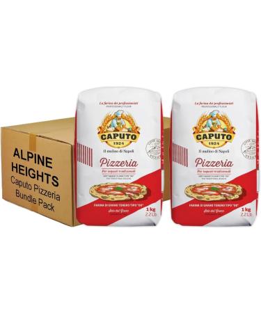 Alpine Heights Bundle Pack - Caputo Pizzeria Flour Premium Italian Type '00' Flour 1kg - Pack of 2 - Buy Online on GoSupps.com