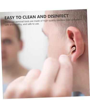 Buy 1 Set Earwax Remover Earbuds - Multipurpose Stainless Steel Ear Cleaning Tools for Kids | Handmade Portable Ear Wax Cleaner in Pink - Buy Online on GoSupps.com