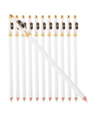 12 pi ces Crayon Sourcils Bois Moyen Antitache Crayon pour Maquillage Femmes