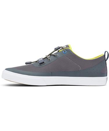 Columbia Men's Dorado CVO PFG Boat Shoe 10 - Ti Grey Steel/Electron Yellow - Buy Online on GoSupps.com