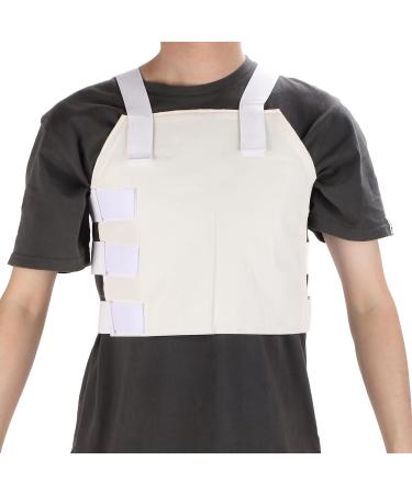 Chest Sternum Brace Ribs Chest Brace Breathable Sternum and Thorax Support Pain Relief Promoting Healing for Intercostal Muscle Strain