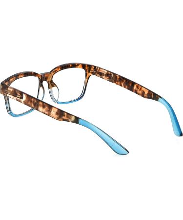 Reducblu Stylish Women's Reading Glasses - Clear Lens 5 Pairs Mix 2.25 Diopters | Spring Hinge Eyewear - Buy Online on GoSupps.com