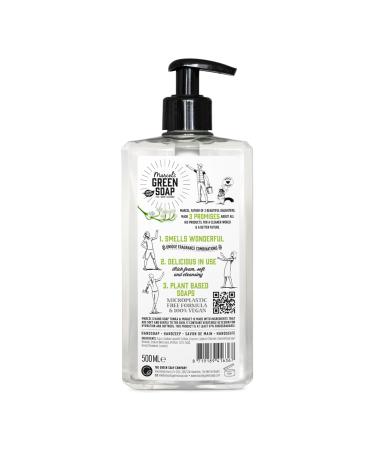 Marcel's Green Soap Hand Soap - Tonka & Muguet | 100% Eco-Friendly Vegan & Biodegradable - 500ml Pack - Buy Online on GoSupps.com
