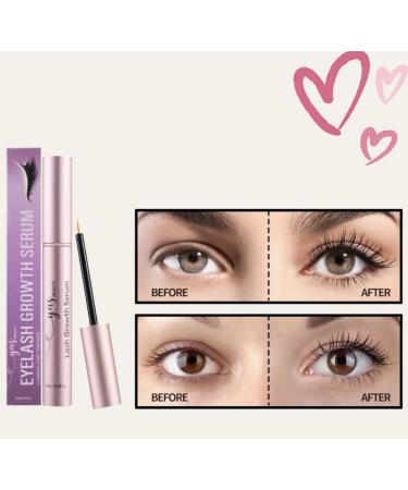 YASBEAUTY Eyelash Growth Serum for Longer, Thicker, and Stronger Lashes - 3ml - Buy Online on GoSupps.com