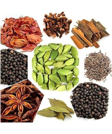 Sabut Garam Masala-Combo Pack of Whole-Khada Garam Masala-Grocery-Mixture of Whole Spices-Natural Spices (50 Gram) - Buy Online on GoSupps.com