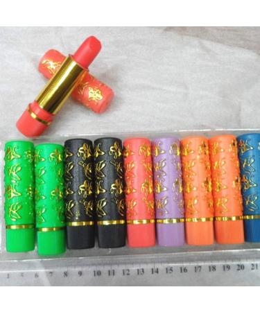 Akemaio 6 Pieces Colored Pencils Temperature Change Moisturizing Long Lasting Lipsticks for Moisturizing Lips 6 Pieces Assorted Colors - Buy Online on GoSupps.com