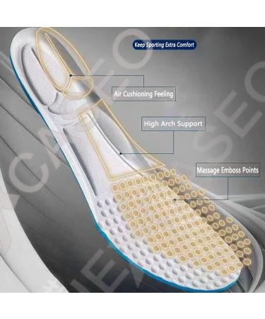 High Impact Sport Shoes Insoles - Navy Blue Running Sneakers Replacement for Women and Men - Buy Online on GoSupps.com