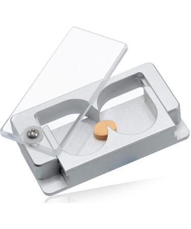 EqualSplit Pill Splitter, Double Blades, Cleanly Split or Quarter Any Pill - Great for Pets Too!