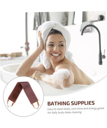 IWOWHERO 1pc Back Applicator Tanning Lotion Back Lotion Strap Stretch Belt Tool Bath Rubbing Strip Tanner Lotion Face Mitt Lotion for Face Pull Back Strip Flocking Take a Bath - Buy Online on GoSupps.com