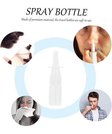 MAGICLULU 200 Pcs Small Bottle Glass Containers Travel Container Squirt Bottle for Hair Waterbottle Eye Patches for Adults Nasal Drip Spray Bottle 10ml Small Empty Bottle White Pe - Buy Online on GoSupps.com