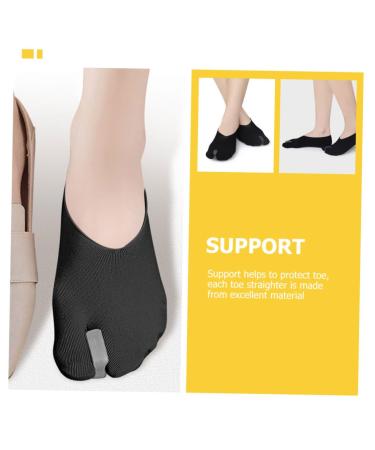 Healeved Boat Socks for Women - 2 Pairs Separator Bandages & Foot Straighteners | Comfortable Polyester Fiber Sock Wraps - Buy Online on GoSupps.com