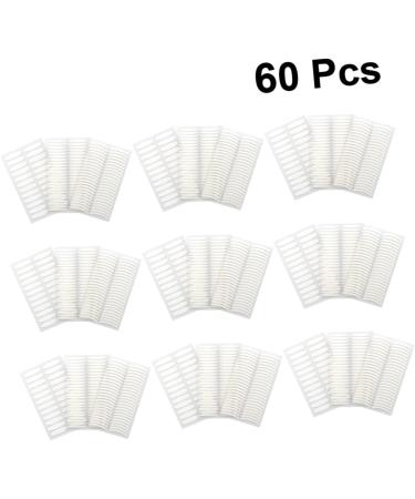 POPETPOP 180 Sheets Invisible Double Eyelid Stickers Women Eyelid Tape Double Eyelid Tape Eyelid Lift Strip Clear Duct Tape Big Eye Eyelid Tape Refill Man Lasting Eye Patch White - Buy Online on GoSupps.com