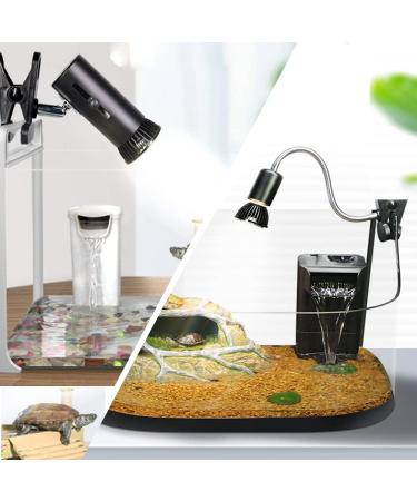 Qiheng Reptile Heat Lamp: UVA+UVB Turtle Sun Lamp & Pet Heating Light Bulb - Optimal Basking for Reptiles - Buy Online on GoSupps.com