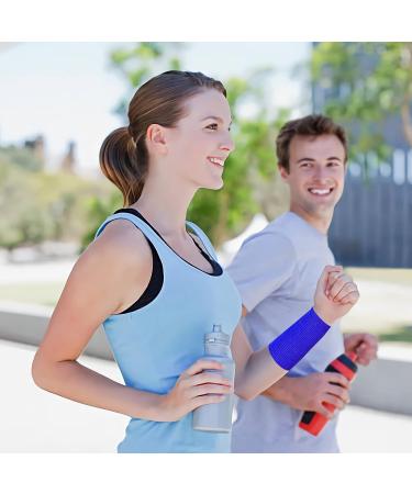 6 Rolls Cohesive Bandage 10cm X 4.5m Vet Wrap For Horses Self Adherent Vet Wrap & Pet Wrap Blue Dog Bandages Football Sock Wrap & Shin Guard Tape For Wrist & Ankle Sprains Swelling & Compression - Buy Online on GoSupps.com