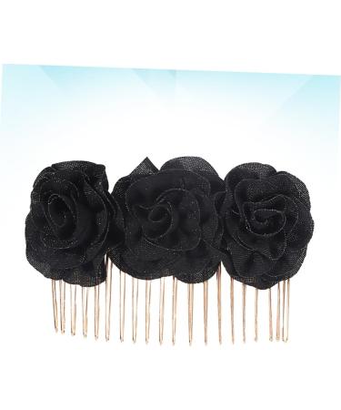Housoutil Wedding Hair Accessories Hair Clip Wedding Decor Hair Pin Bridal Flower Clip Cloth Flower Hairpin Bridal Barrette Decorate Hair Comb Makeup Bride The Flowers - Buy Online on GoSupps.com