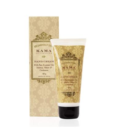 Kama Ayurveda Hand Cream - Tuberose Vetiver & Cardamom Essential Oils | 60 gm | International Shipping - Buy Online on GoSupps.com