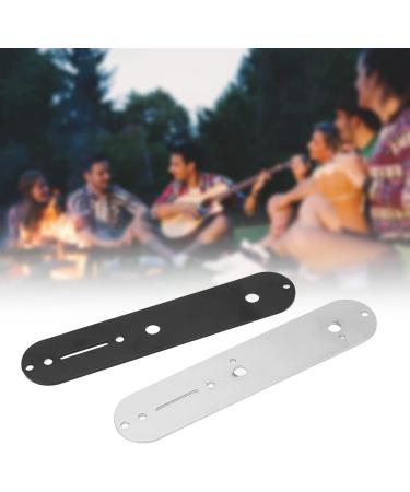 Electric Guitar Control Plate 2Pcs 16x3.2x0.2cm Smooth Metal Guitars Controlling Panel for TL - Buy Online on GoSupps.com