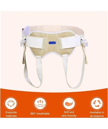 Samnuerly Adjustable Hernia Belt for Adults - Inguinal Hernia Support with Removable Compression Pads | Adjustable Hip Belt for Double Sports Break - Buy Online on GoSupps.com