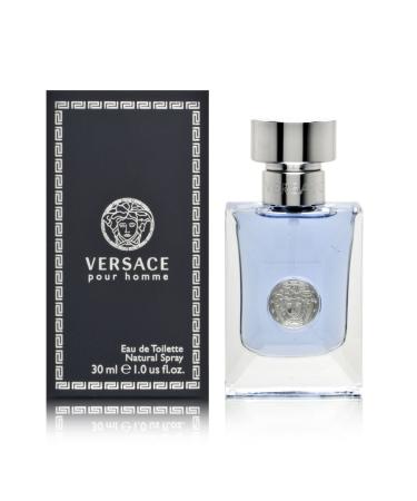 Versace Pour Homme For Men Eau De Toilette Spray 1.0 Ounce