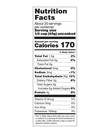 Organic Long Grain Brown Rice - 4 Sisters - Sustainably Farmed, USA Grown, 2lb - Buy Online on GoSupps.com