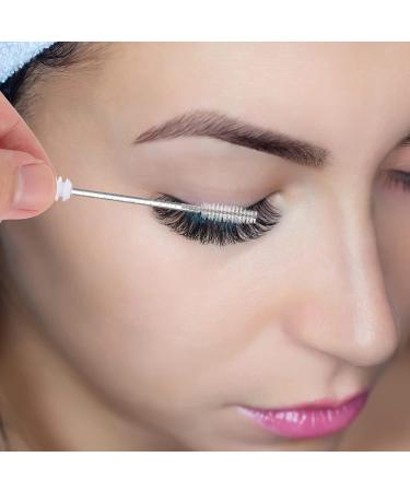 Beavorty Lash Wand Tube 10pcs Clear Eyelash Mascara Lash Tech Supplies Eyelash Fan Stick Tube Portable Girl Extend White - Buy Online on GoSupps.com