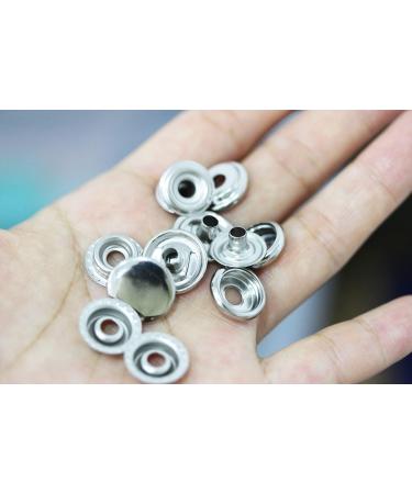 200 Piece Heavy Duty Stainless Steel Snap Fastener Kit with Pliers for Marine Boat Canvas & Leather DIY Craft - BetterJonny - Buy Online on GoSupps.com