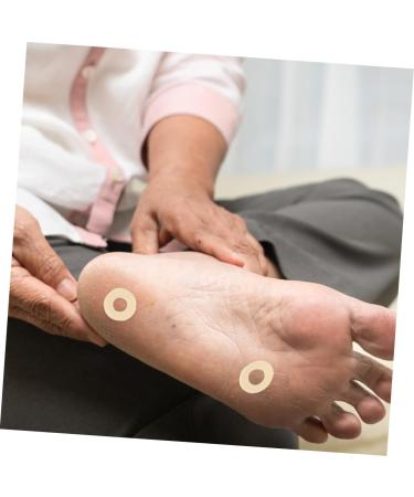 KOMBIUDA 4sheets Latex Corn Stickers Stickers Toe Corn Pad Corn Pads for Toe Cushions Toe Separator Gel Corn Toe Corn Remover Toe Pad Bunion Pads Foot Patch Latex Sponge Feet - Buy Online on GoSupps.com