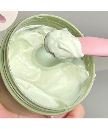 Facial Applicator Brush | 2 in 1 Silicone Hairless Brush for Face Silicone Face Masque Brush Applicator Double-Ended Stylish Fan Brushes for Facials Hairless Aezon Pink - Buy Online on GoSupps.com